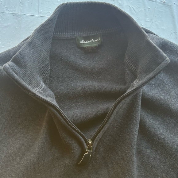 Eddie Bauer Men’s Quarter-Zip Pullover Sweater Size (XL) - Picture 1 of 2